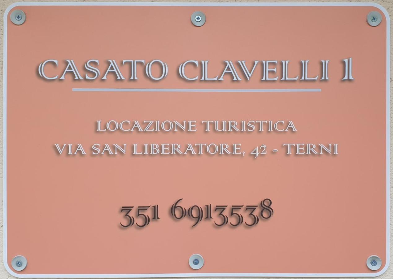 Casato Clavelli 1 Villa Collestatte Exterior photo